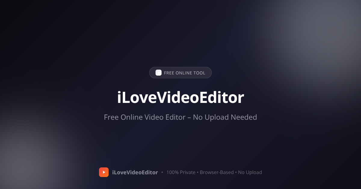 iLoveVideoEditor screenshot 1